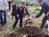 School Kids Tree Planting